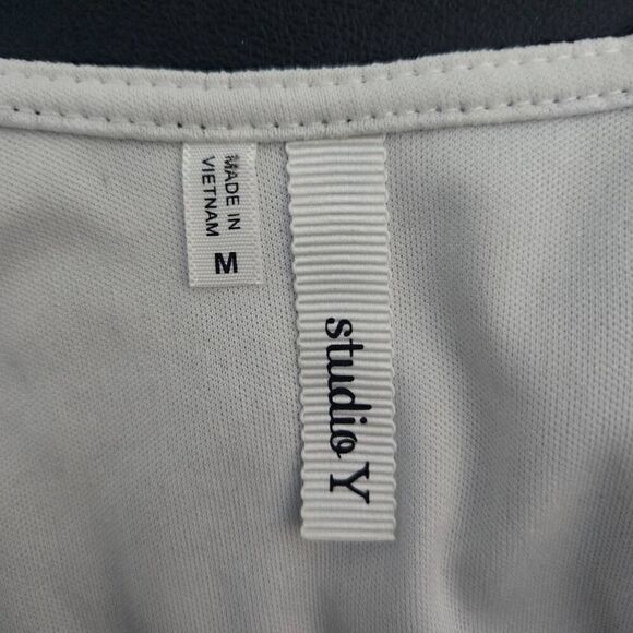 VTG Studio Y Womens Sheer Lace Overlay Tank Top Size Medium Black Y2K Whimsigoth - Picture 4 of 6